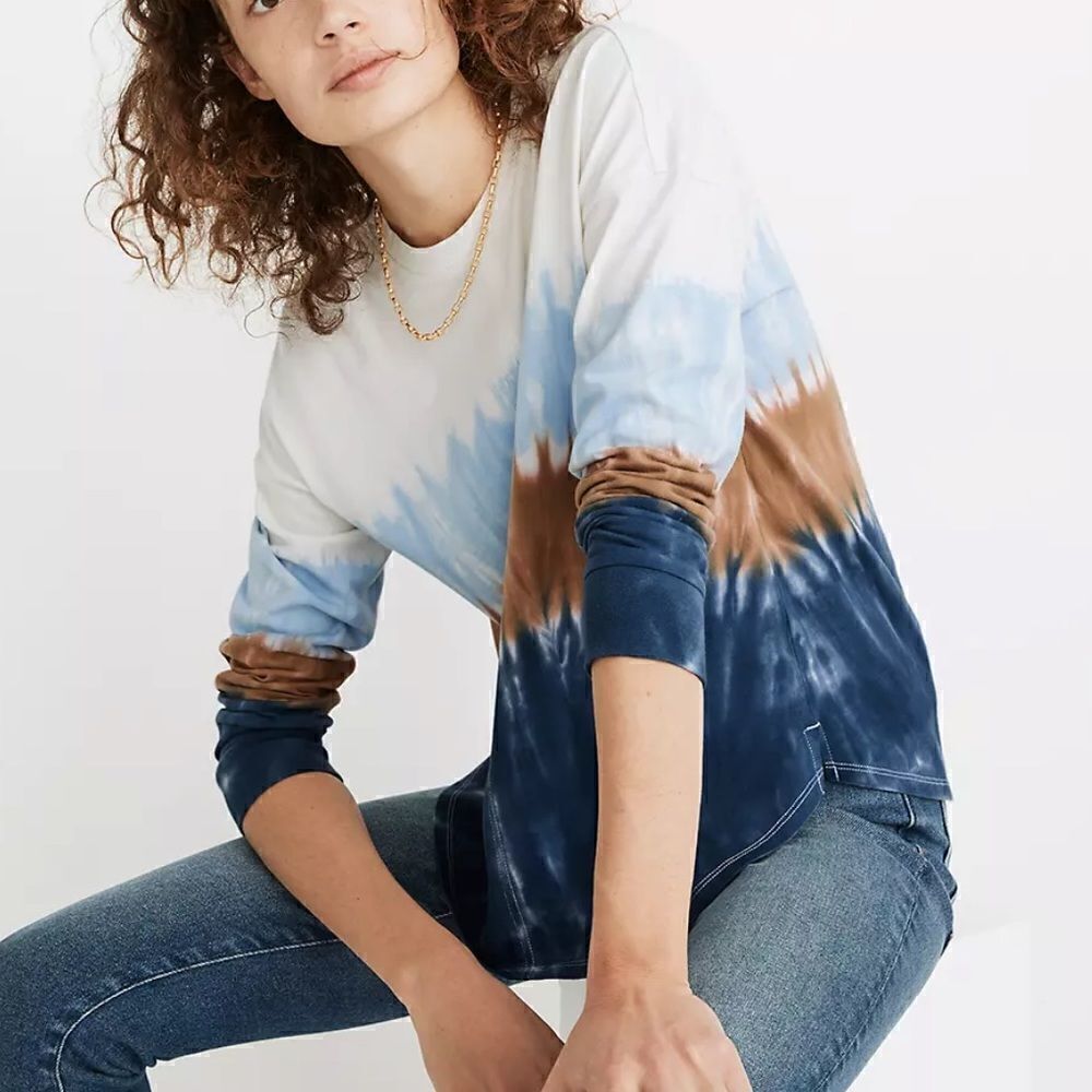 Madewell Tie-Dye Newville Tee size small